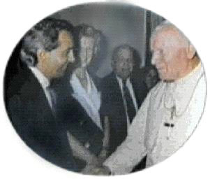 Benny Hinn y Juan Pablo II
